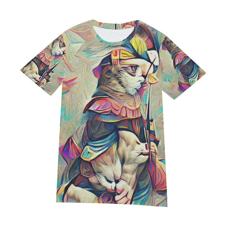 Fiercest Cat Warrior T-Shirt | Cotton