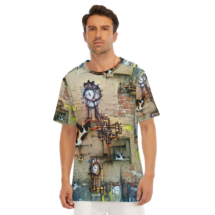 Clockwork Cat Dimension T-Shirt | Cotton