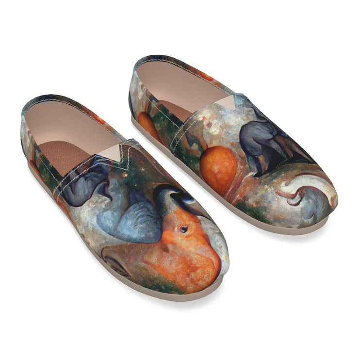 Fox and Elephant Canvas Fisherman Shoes