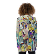 The Empress of Coins Patch Pocket Cardigan