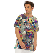 Visionary Cat Warrior T-Shirt | Cotton