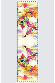Crane Fighting Dragon in the East Vivienne Scarf