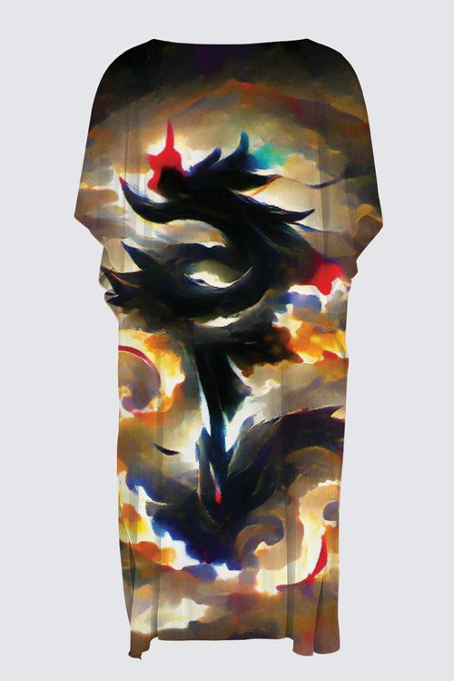 Dark Phoenix YK Kimono Wrap