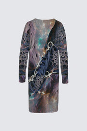 A Rent in the Fabric of Space and Time Nikki Duster Cardigan