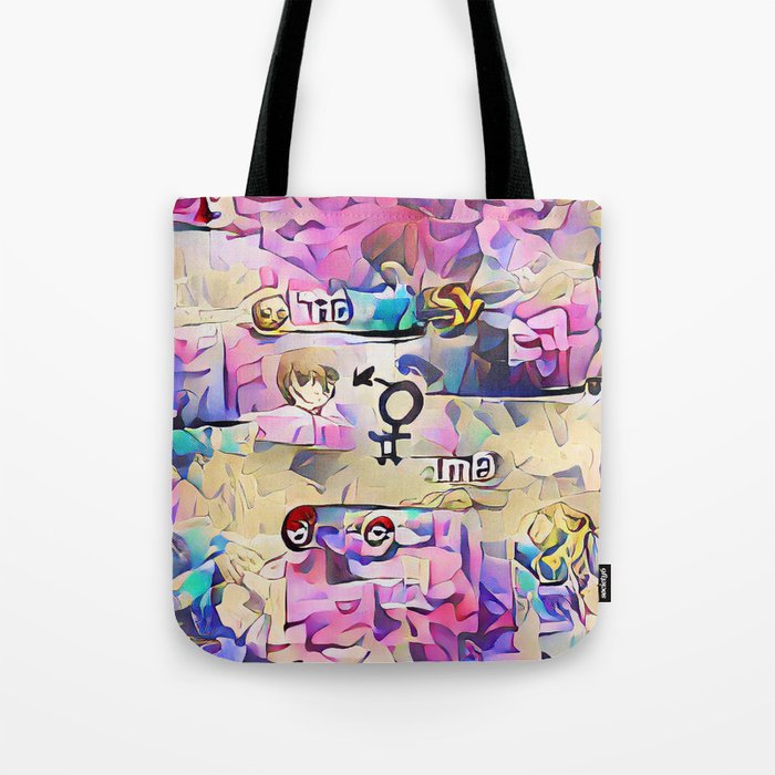A Transition Between Two Genders Tote
